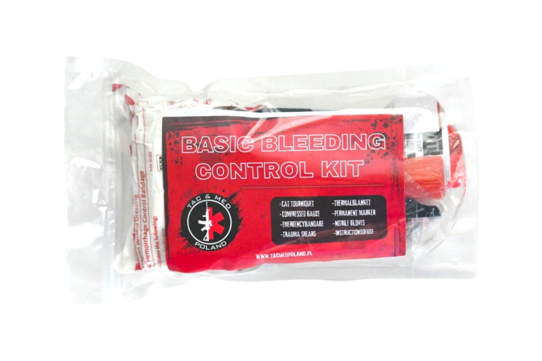 Basic Bleeding Control Kit- zestaw do masywnych krwotoków > Tac&Med Poland